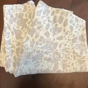 lululemon athletica Gray Patterned Leggings